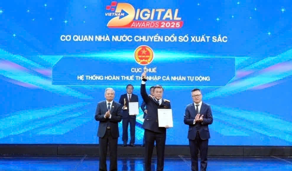 Tiên phong chuyển đổi, Cục Thuế được vinh danh cơ quan nhà nước chuyển đổi số xuất sắc